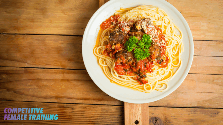 Turkey Zucchini Meatballs with Spaghetti Squash